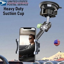 Windshield Car Phone Mount Video Recording Magic Arm Suction Holder Heavy Duty