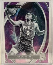 2023-24 Panini Spectra Titan FOTL Purple Scope /15 Tyrese Maxey 76ers 🔥📈 SP
