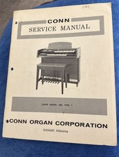 Conn Organ Service Manual Model 280 Type 1 M1
