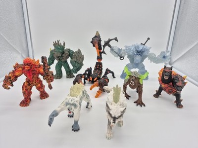 8er Bundle: Schleich Eldrador Creatures (Lava, Eis, Stein & Dschungel)