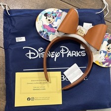 Mickey Mouse  Friends Dooney  Bourke Ear Headband-Disneyland 70th Anniversary 