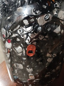 Lot of 200 Monster Energy Drink Can Tabs Mostly Black