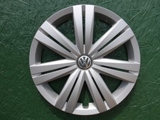 Vw Jeeta Hubcap 2015 2016 2017 2018 Wheelcover Factory Original Oem 7 Spokes E27