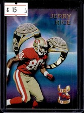 1994 Topps Stadium Club Jerry Rice Ring Leaders #6 49ers