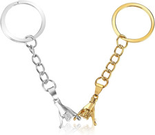 2Pcs Matching Couple Pinky Promise Keychain Gifts for Boyfriend Girlfriend, Best