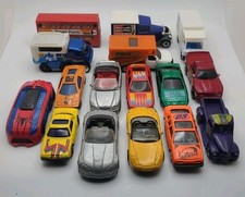 Diecast car and truck lot of 16. Various manufactures and various condition.