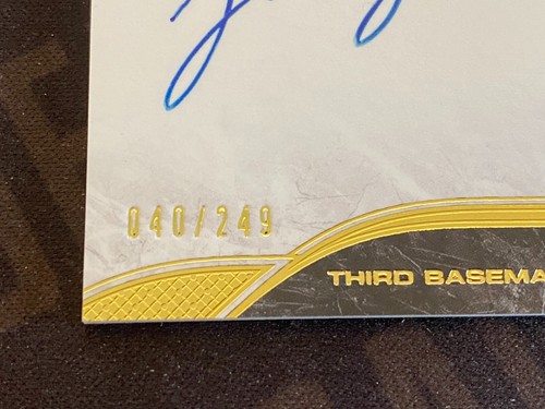 Kyle Seager 2016 Topps Tier One Prime Performers Autographs #PP-KSE 040/249 - Picture 2 of 4