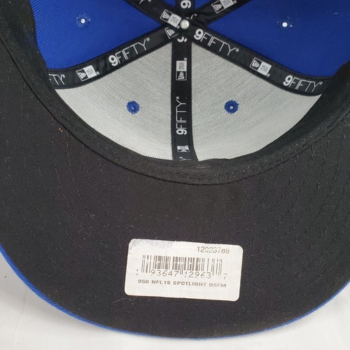 New England Patriots New Era Blue Hat Cap Foxborough 9Fifty Snapback Football - Picture 20 of 23