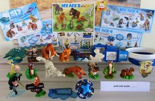 ICE AGE 2 , ICE AGE 3 , ICE AGE 4 Auswahl Figuren Serienzubehör Ferrero KJ