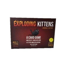 Exploding Kittens Original Edition Card Game Family Night Board Games Travel Fun