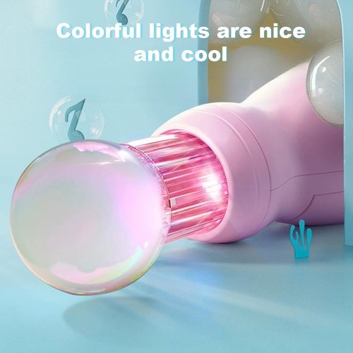 Máquinas de burbujas de humo coloridas y varita de niebla de burbujas elásticas, máquinas de burbujas de humo de niebla - Imagen 9 de 22