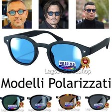 OCCHIALI DA SOLE POLARIZZATI UOMO JOHNNY DEPP BARBIERI CR7 STILE MOSCOT STARK