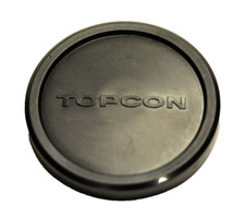 Topcon push-on 60mm plastic front lens cap for 58mm filter.