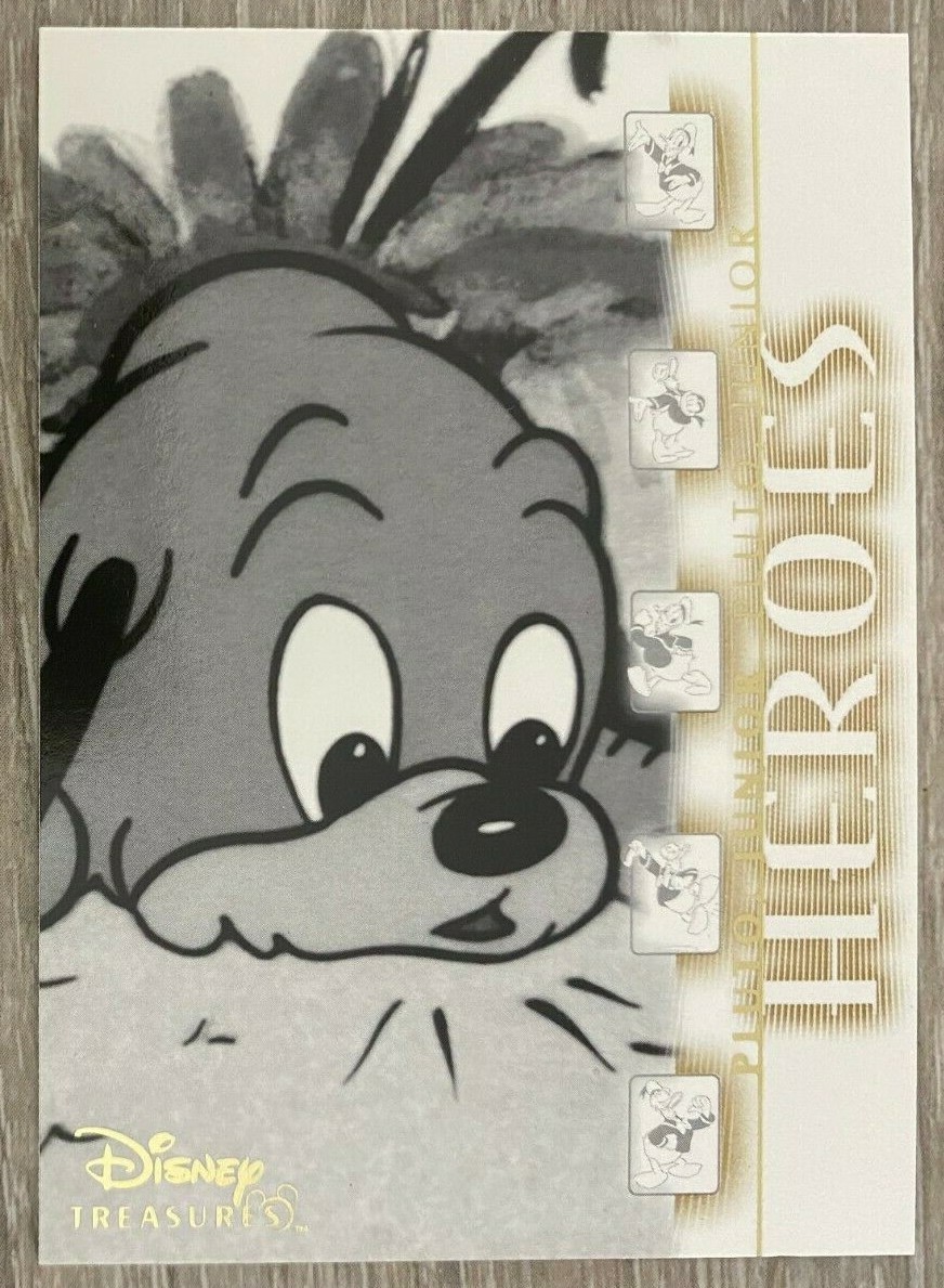2003 Upper Deck Disney Treasures Heroes #148 Pluto, Junior 