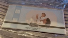 Announcement Photo Card Blue- 10 Cards  Envelopes W Stickers - New