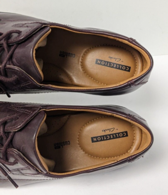 Clarks Tilden Cap Oxford, Wine Leather, Mens 9 M | eBay display picture 3
