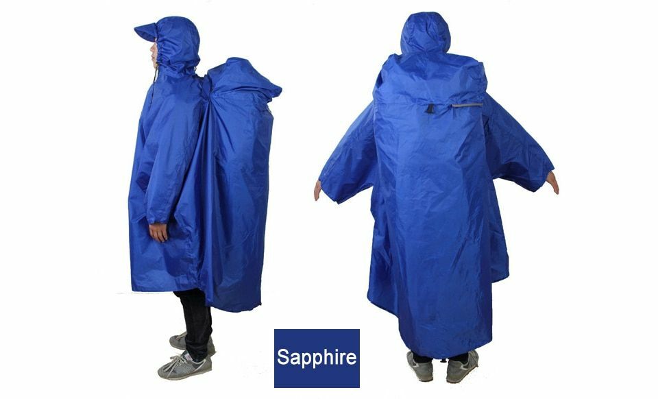 Backpack Cover Raincoat Poncho Rain 