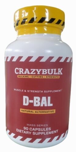 CrazyBulk D BAL (Best Supplement for Muscle Gains) 90 Capsules Free Shipping - Picture 2 of 6