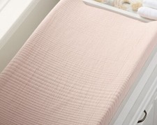 West Elm x PotteryBarnKids Matelasse Changing Pad Cover in Rosette