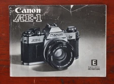 CANON AE-1 INSTRUCTION BOOK/182412