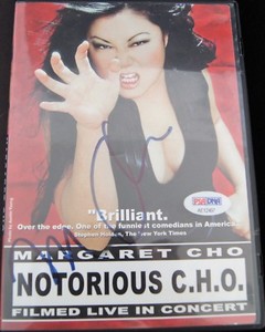 MARGARET CHO PSA/DNA Autographed DVD Cover "Notorious C.H.O." Live/Concert A9583