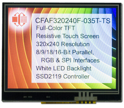 TFT Modul mit Touch Farb Display 3,5 Zoll 320x240 bit parallel Grafik Modul 