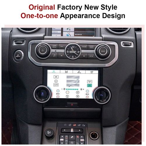 LCD Air Conditioner 7'' Touch Screen Fitting For Land Rover Discovery 4 2010-16 - Picture 8 of 12