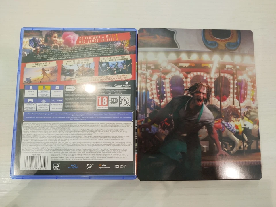 Dead Island 2 Day One Edition Steelbook PlayStation 4 PS4 PlayStation 5 PS5, foto 2 di 5