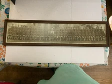 Antique WW1 era 13th Company C.A.C. Coast Artillery Corps Yard Long Photograph 