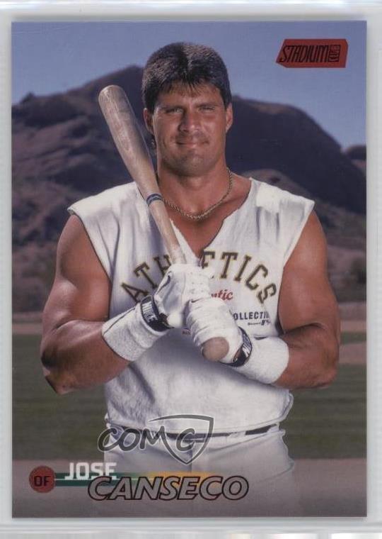 2023 Topps Stadium Club Red Foil Jose Canseco #124