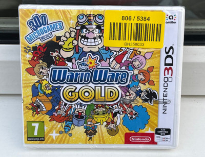 NINTENDO 3DS WARIOWARE GOLD 300 MICRO SPIELE UK PAL *BRANDNEU FACTORY SEALED*