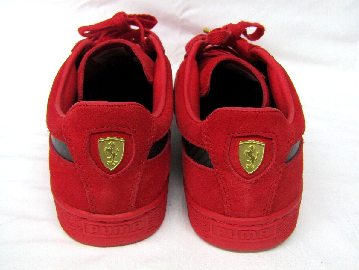 Puma SF Suede 50 Rosso Corsa Ferrari Racing Red 306134-01 Sneaker