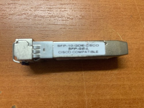CISCO COMPATIBLE 1310nm 10km 1.25G DDM ONS-SE-G2F-LX SFP-10-GDE-CONS SFP-10-GD - Picture 2 of 2