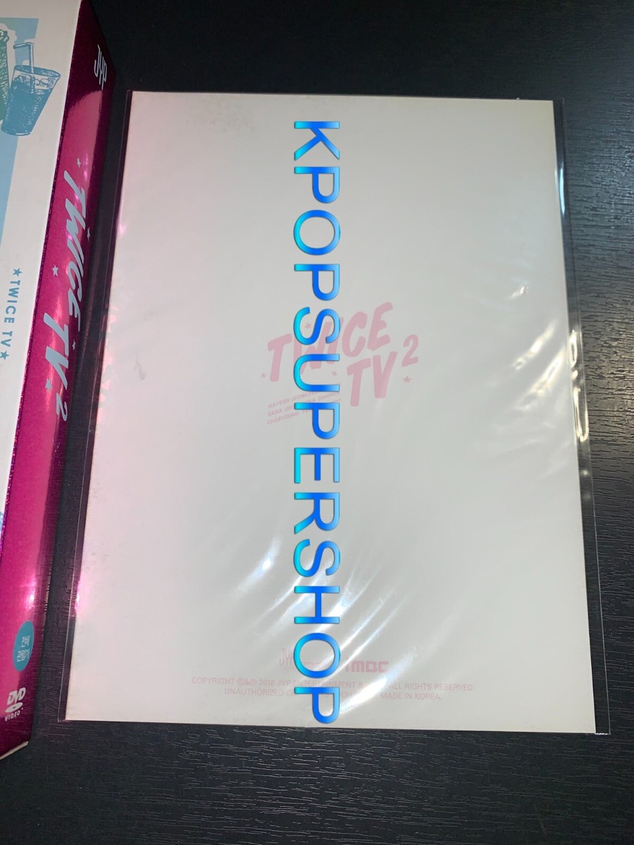 TWICE TV2 3 DVD Postcards 76 Page Photobook Rare Great Nayeon