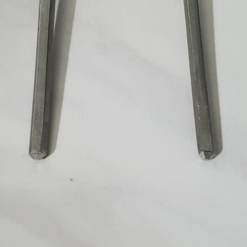 Dutch Pewter Spoons with Angel Makers Mark Set of 2 - Picture 3 of 18