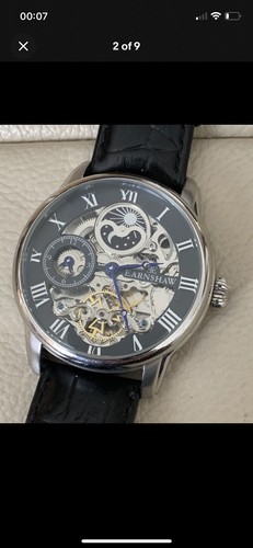 Thomas Earnshaw Longitude, Tag/Nacht Automatik Herrenuhr. OVP etc - Bild 2 von 5