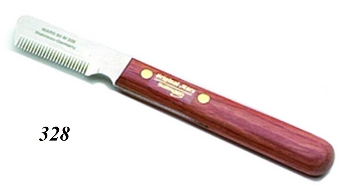 Best stripping top knife for airedale