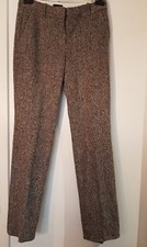 J Crew Multi Colour Women Ladies Tweed Trouser - Sample - New - Nwot U.s 2 Uk 6
