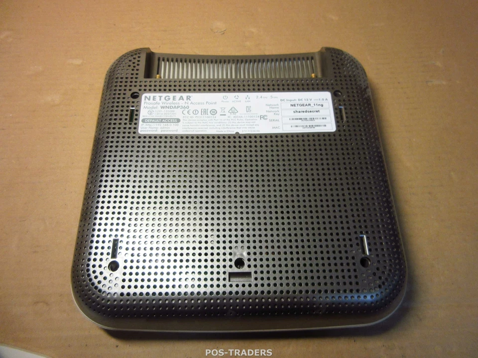 Netgear WNDAP360 802.11n 300 Mbps Wireless Access Point EXCL PSU - INCL MOUNT - Bild 2 von 4