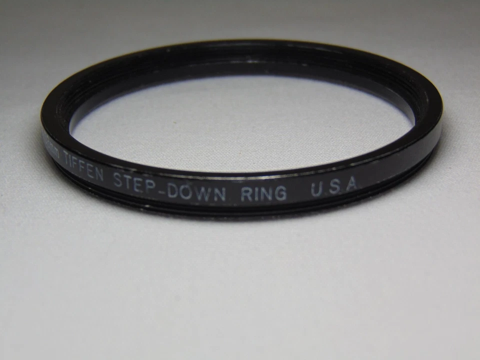 Lote de anillo escalonado de lente de cámara Tiffen de 58 mm a 62 mm hecho en los EE. UU. y 62 mm a 58 Foto 3 de 4