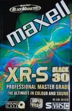 3 Stck. Maxell XR-S Black30 S-VHS-C VHS-C Kas...