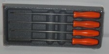 New Snap-on Pick Set Long Shaft Asal204bo Orange Hard Handles New Sealed