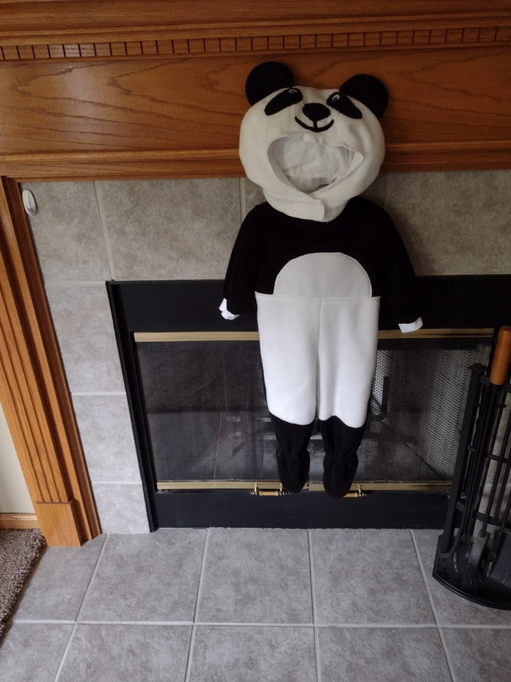 Bebé/Niño Pequeño Halloween Oso Panda Disfraz Animal Infantil 6-12M 12-18M Foto 4 de 4