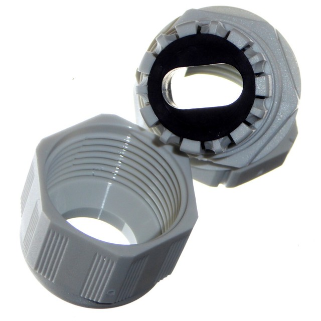 WISKA Waterproof 20mm Cable Gland for 2.5 4mm Flat Twin and Earth T&e