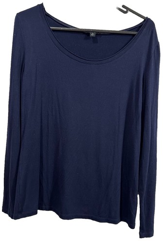 Pull Femme Lafayette 148 New York - Manches Câble 8 Nœuds, Bleu Harbor - Taille L - Neuf Avec Étiquettes