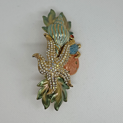 Kirks Folly Mermaid Barrette Kirks Folly Siren Mermaid Couture Cuff Bracelet goldtone  main image 3