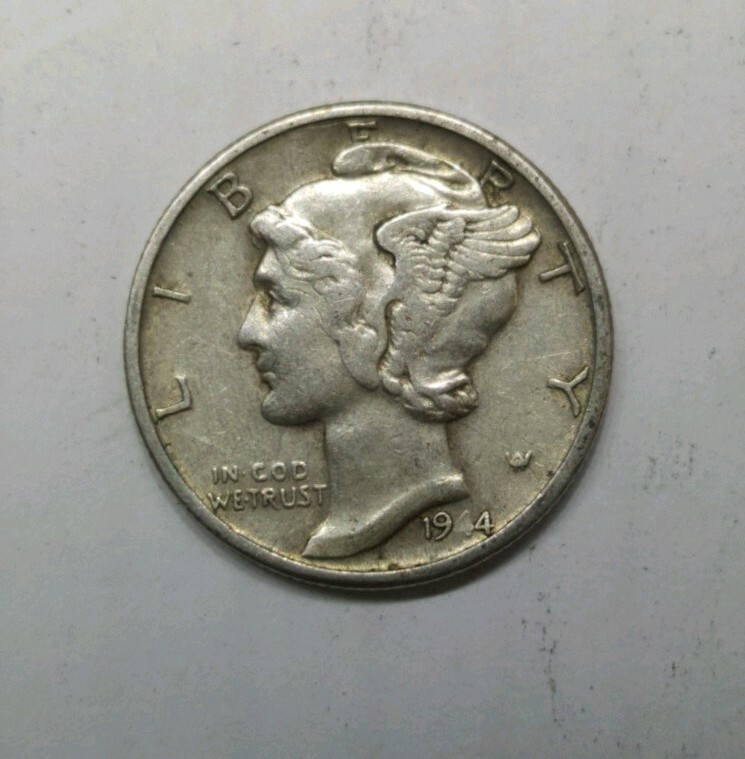 カリー4 &quot;More Dimes&quot; 1943-D Mercury Silver Dime CIRCULATED GOOD / VG FREE