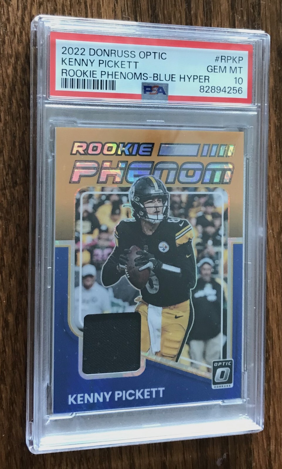 Kenny Pickett Panini Donruss Optic Rookie Phenoms #RPKP Blue Hyper