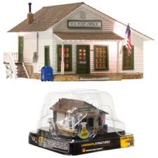 NEW Woodland Scenics Letters/Parcels Post Built- -Ready Structure Assmbled N