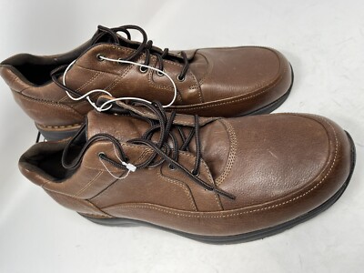 Rockport Brown Mens Edge Hill 2 Lace Up Leather Casual  display picture 1